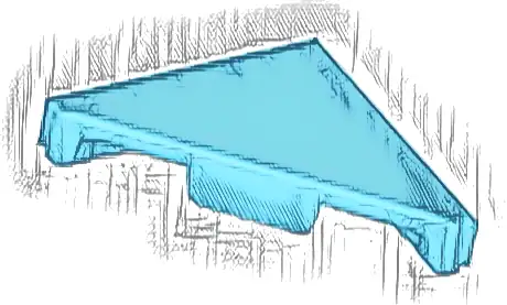 Tile, Modified 2 x 2 Triangular