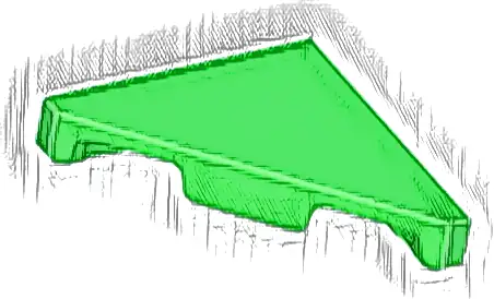 Tile, Modified 2 x 2 Triangular