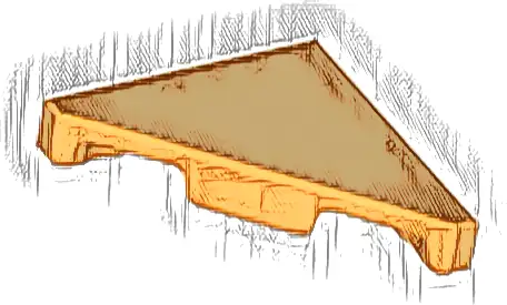 Tile, Modified 2 x 2 Triangular