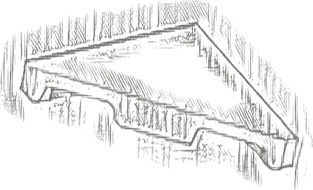 Tile, Modified 2 x 2 Triangular