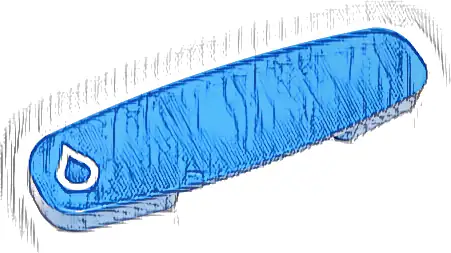 Duplo, Train Action Brick with White Drop Pattern