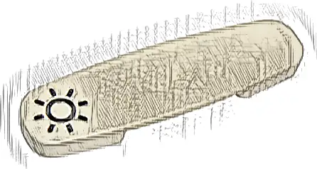 Duplo, Train Action Brick with Black Light Pattern