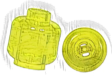 Minifigure, Head (Plain)