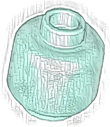 Minifigure, Head (Plain)