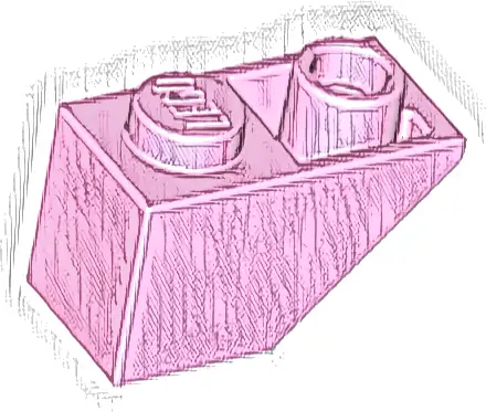 Slope, Inverted 45 2 x 1