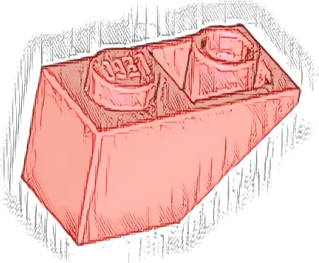 Slope, Inverted 45 2 x 1