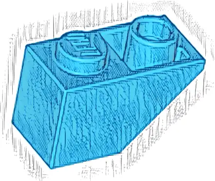 Slope, Inverted 45 2 x 1