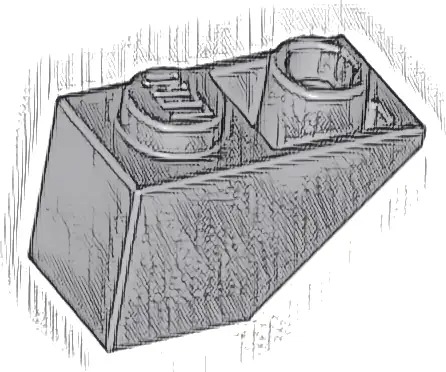 Slope, Inverted 45 2 x 1