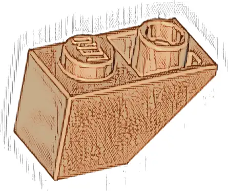 Slope, Inverted 45 2 x 1