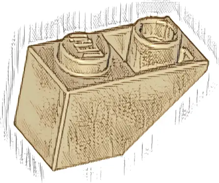 Slope, Inverted 45 2 x 1