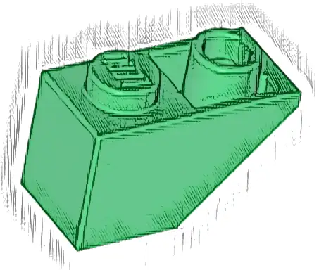 Slope, Inverted 45 2 x 1