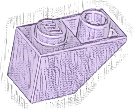 Slope, Inverted 45 2 x 1