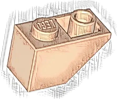 Slope, Inverted 45 2 x 1