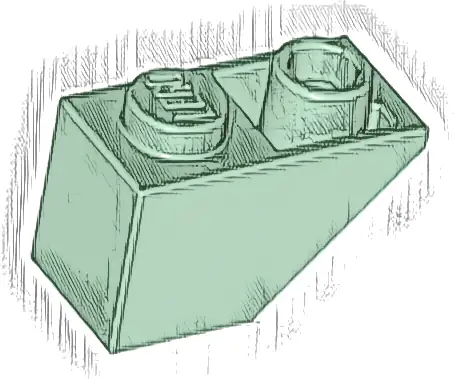 Slope, Inverted 45 2 x 1