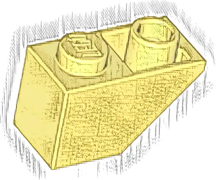 Slope, Inverted 45 2 x 1