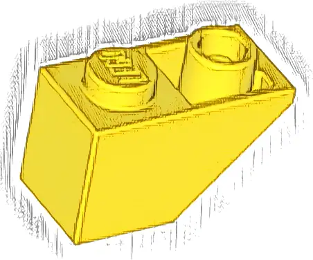 Slope, Inverted 45 2 x 1