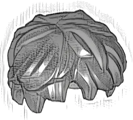 Minifigure, Hair Thick and Messy