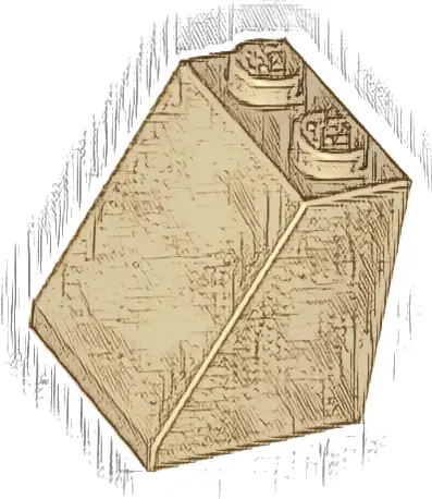 Slope 65 2 x 2 x 2 with Bottom Tube