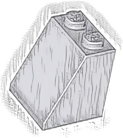 Slope 65 2 x 2 x 2 with Bottom Tube