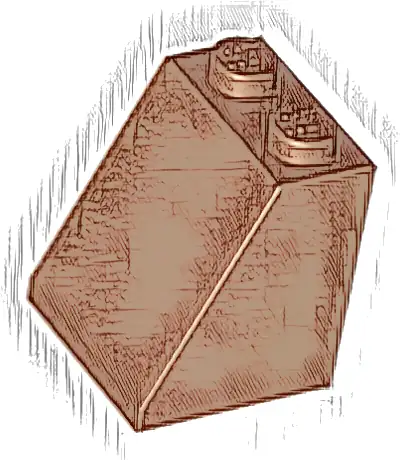 Slope 65 2 x 2 x 2 with Bottom Tube