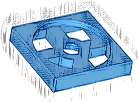 Turntable 2 x 2 Plate, Base