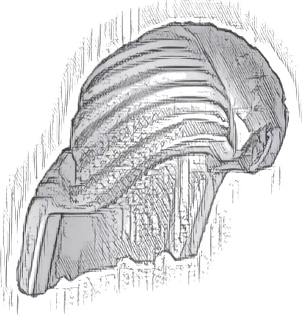 Minifigure, Hair Long, Parted in Center