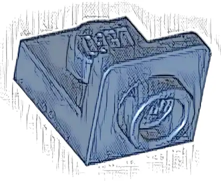 Bracket 1 x 1 - 1 x 1 Inverted
