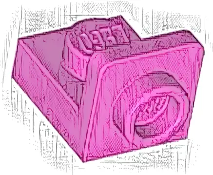 Bracket 1 x 1 - 1 x 1 Inverted