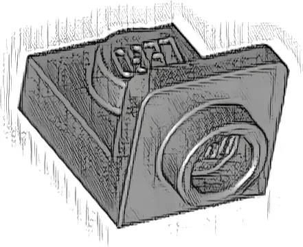Bracket 1 x 1 - 1 x 1 Inverted