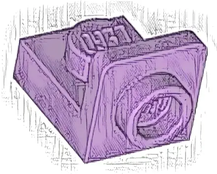 Bracket 1 x 1 - 1 x 1 Inverted