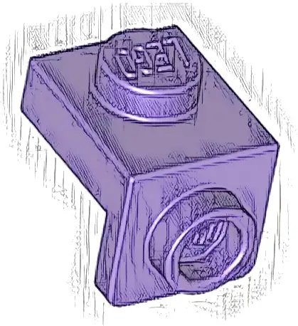 Bracket 1 x 1 - 1 x 1