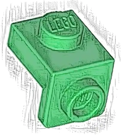 Bracket 1 x 1 - 1 x 1