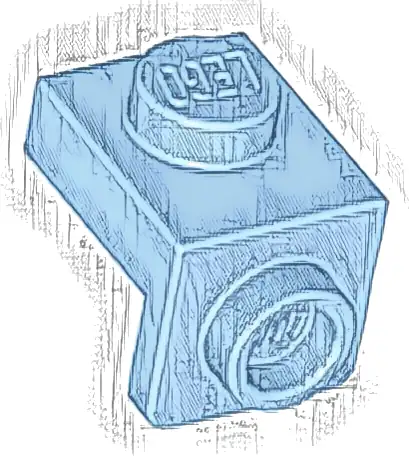 Bracket 1 x 1 - 1 x 1