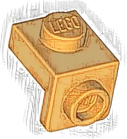 Bracket 1 x 1 - 1 x 1