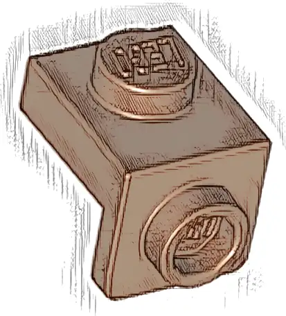 Bracket 1 x 1 - 1 x 1