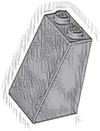 Slope 75 2 x 2 x 3 - Solid Studs