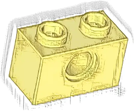 Technic, Brick 1 x 2 with Hole