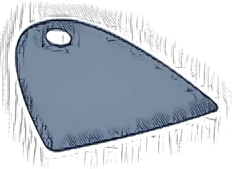 Minifigure Cape Cloth, Straight Bottom with Single Top Hole - Spongy Stretchable Fabric