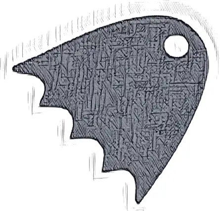 Minifigure Cape Cloth, Scalloped 5 Points with Single Top Hole (Batman) - Spongy Stretchable Fabric