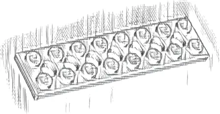 Technic, Plate 2 x 8 with 7 Holes
