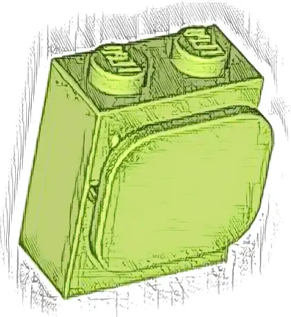 Brick, Modified 1 x 2 x 2 with Paper / Photo Holder