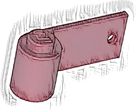 Door 1 x 3 x 1 Right