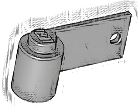 Door 1 x 3 x 1 Right