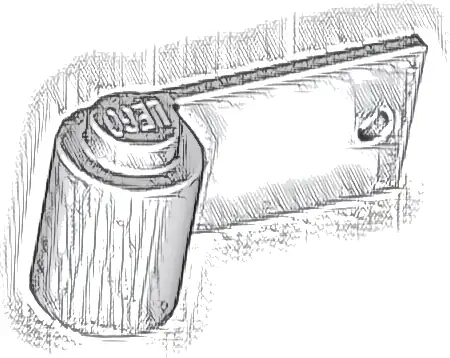 Door 1 x 3 x 1 Right