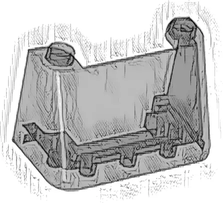 Windscreen 2 x 4 x 2