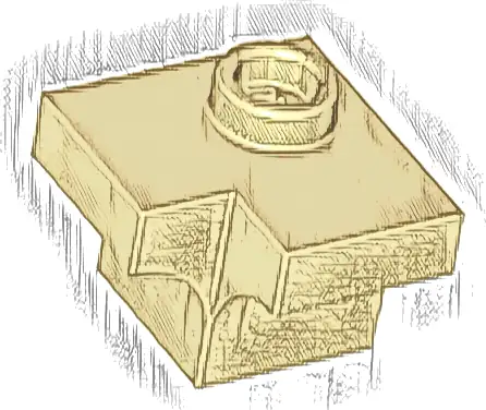 Arch 1 1/2 x 1 1/2 Corner