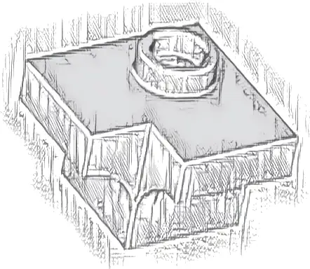 Arch 1 1/2 x 1 1/2 Corner