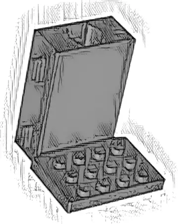 Brick, Modified 2 x 4 x 5 with Hole for Gear Worm Screw 6L, Runners for Channels and Elevator Platform