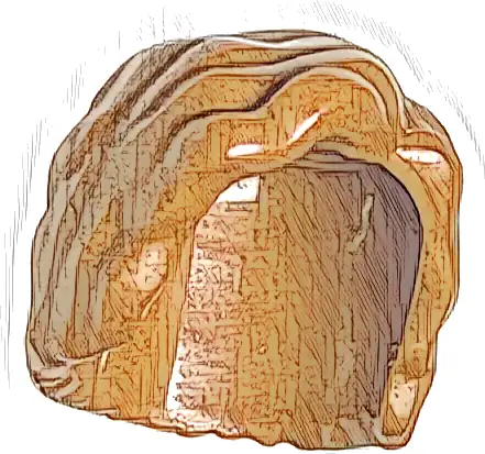 Minifigure, Hair Short and Bushy, Parted on Left