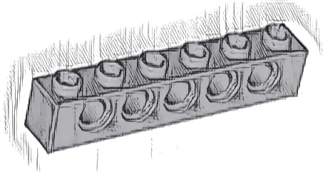 Technic, Brick 1 x 6 with Holes